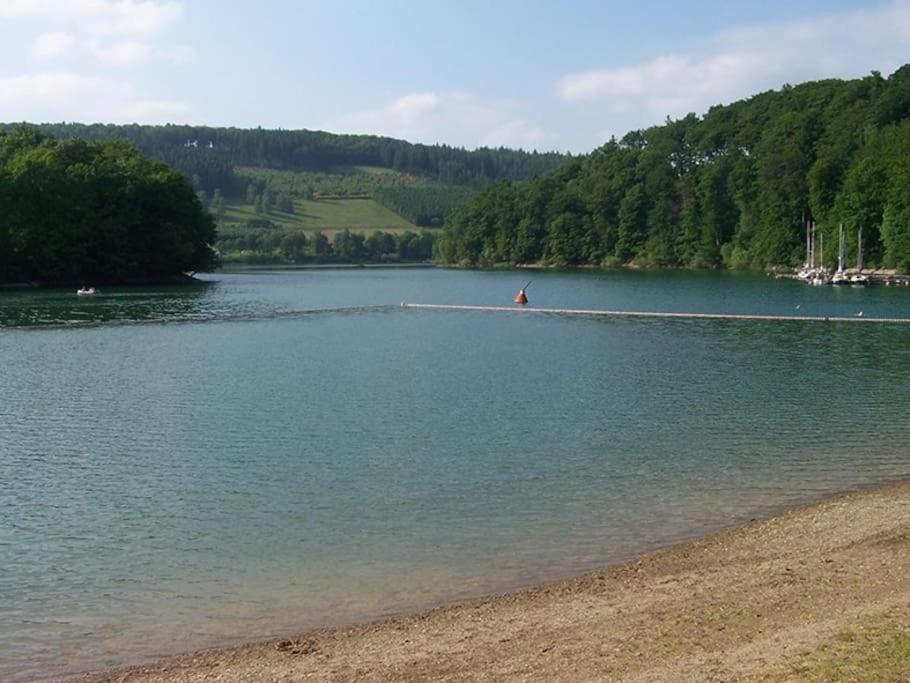Ferienhaus Lena Im Sauerland Direkt Am Hennesee 메체데 외부 사진
